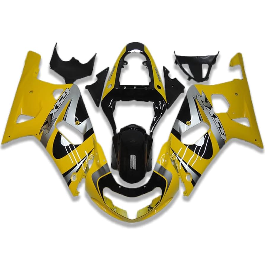 Amazon.com: Fairing Yellow Fit for Suzuki 2001 2002 2003